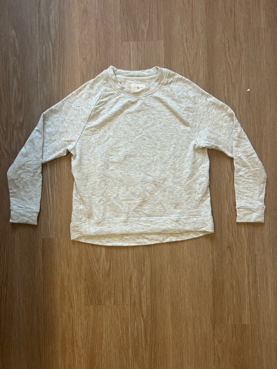 Lou & Grey Tops - Lou & Grey light heather gray sweatshirt
